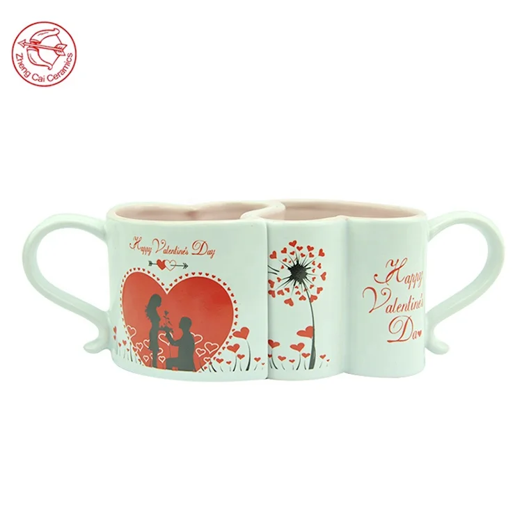 hot-selling creative his and her love mug design valentine mug