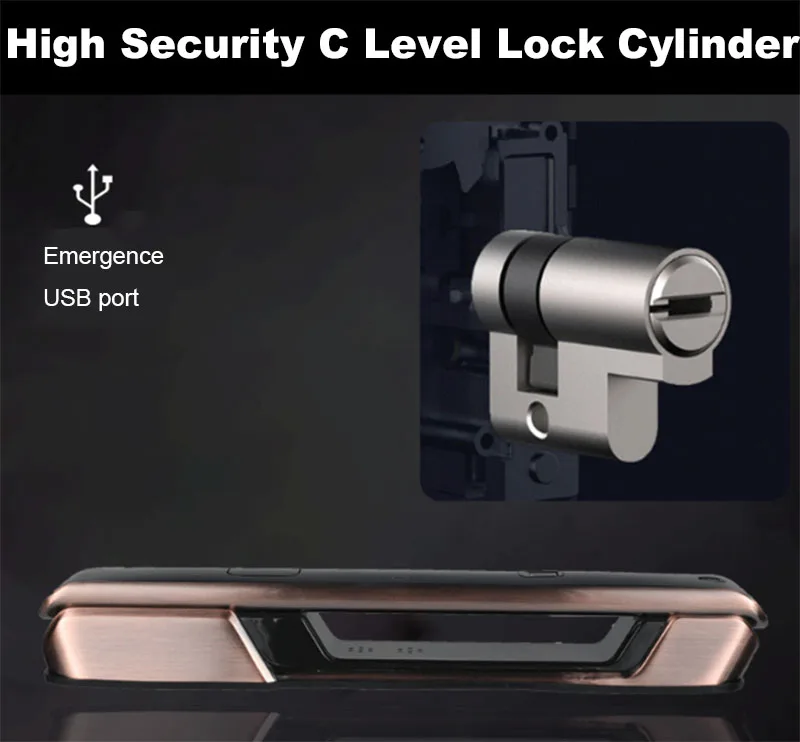 QLEUNG S915MAX Smart Life Lock With Camera Automatic Smart APP Wifi Lock Digital Fingerprint Password Key Card Smart Door Lock
