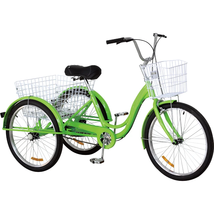 green tricycle