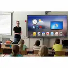 75 inches 10 point touch IR interactive smart whiteboard, board no projector interactive whiteboard