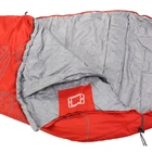 Water Resistant Ultra Light Mummy Red Comfort Body Shape Sleeping Bag With Drawstring