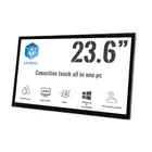 Top supplier Multi-function 23.6" shenzhen all in one pc pcap touch desktop for POS