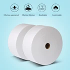 china factory supplier high efficiency meltblown fabric cloth 260mm white Bfe 95 99 Melt Blown Nonwoven Material Fabric Roll