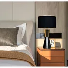 American Study American Fashion Bedroom Bedside Ceramic Lamp Modern Simple Warm Creative Living Room Study Lamp