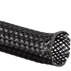 Nylon Cord Protector Split Wire Loom Braided Woven Cable Sleeve