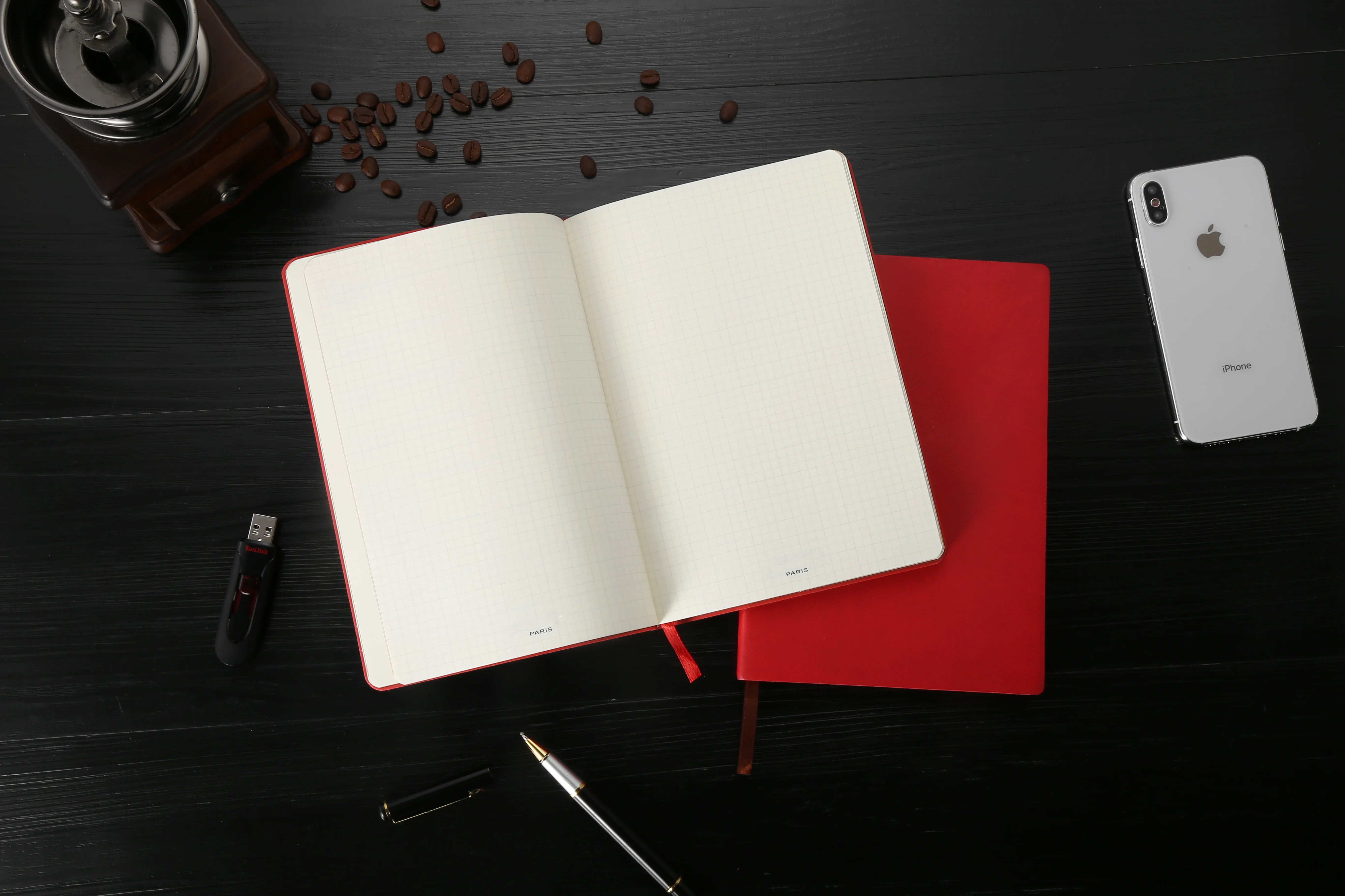 accept custom diary 2020 elastic band notebook