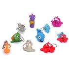 High Quality Wholesale Custom Cheap plastic rubber duck keychain rubber keychain soft pvc keychain