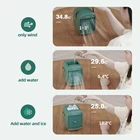 New design 9W white/green usb rechargeable charging table air cooler fan for personal