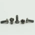 304 stainless steel cross slotted pan head ss self tapping screw