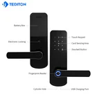 Biometric Door Lock Safe Keyless WiFi Bluetooth Electronic Digital Magnetic Biometric Fingerprint Door Lock