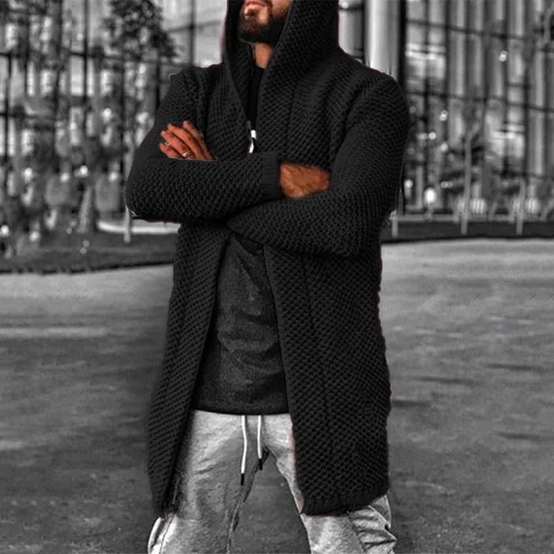 Hot Recommend Long Sweater Cardigan Men's Sweater Clothing Cropped Cardigan Knitted Sweater