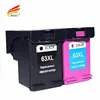 iBEST HP63 Refill Ink Cartridge Compatible HP 63XL Color Printer Ink Cartridge