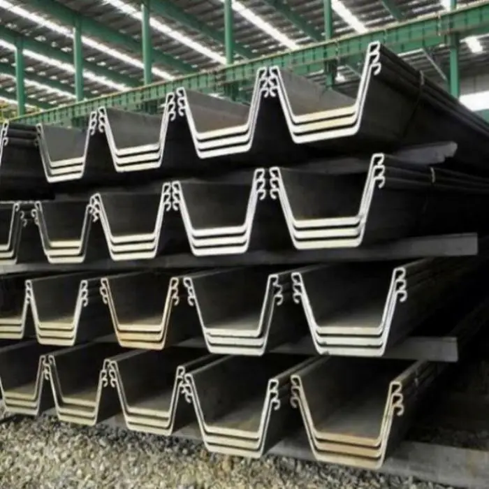 Larseen Retaining Walls Steel Sheet Pile Ot Rolled U Type Z Type