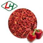 AD dehydrated dried red bell pepper without sugar 6*6mm exporters Through certifications BRC, Halal, American Kosher