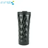 Cool coffee mug thermos stainless steel coffee mug with silicone lid