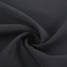 Fabric Bedsheet Hot Sale Wholesale Black Plain Dyed Super Soft 100% Polyester Crepe Fabric For Bedsheet