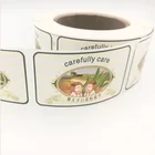 Custom Permanent Adhesive Matte Laminated Paper Sticker Labels