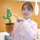 Children Plush Kids Hot Sale Stuffed Toys Singing Kid Gifts Funny Dancing Cactus Plush Toys Children Toys With Music