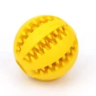 Amazon best selling pet products custom sizes and colors interactive toys solid rubber dog ball
