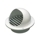 Round air vent External louver fitting into round ducts