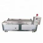 Manufacturer stainless steel belt conveyor automatic continuous belt fryer frying machine