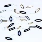 TSZS 2019 new products square nail art stereoscopic horse eye metal frame japanese design decoration