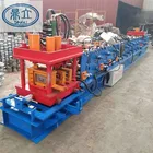 Roll Forming Machine Made In China Logo Customization Low Cost C Steel Or Metal Changeable Purlin Cold For Sale