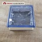A glass block used to decorate a curtain wall