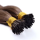 Double Drawn Cold Fusion Stick Tip Remy Human Hair Extensions