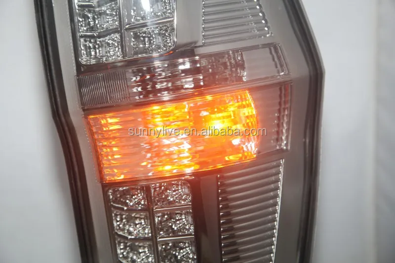 Grand Starex H1 Led Tail Lights Rear Lamps Chrome Housing 2007 2014