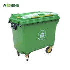 660/1100 litre recycle bin recycling trash container toy garbage can plastic wheelie bin waste bins emptier singapore