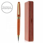 Wooden Pen Trunk Dark Orange Wood Turning Pen Kits Pen Wood Turning Customized Logo