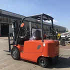 Electric Option 1.5 Ton 2ton 2.5 Tons Full Electric Powered 4 Wheel Forklift Truck With Option Lithium Battery