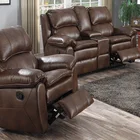 Royal Soft Sofa Living Room Sofas Recliner Royal Design Living Room Soft Fabric Glider Recliner Sofa With Console