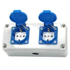 IP44 16A 250V German waterproof switch and sockets