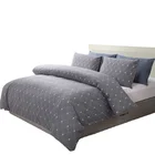 Queen Bedding Set Cotton Duvet Set 2020 Amazon Hot Selling 100% Cotton King Queen Twin Size Bedding Duvet Quilt Cover Set