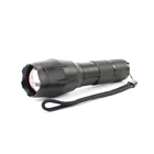 Zoom Led Good Flashlight Aluminum T6 Zoom Flashlights Custom High Power Rechargeable Led Flashlight