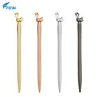 fashion boutique products the noble swan shaped design on top twist metal gift pen