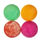Bath Soap Wholesale Bath Soap 100g Round Soap Customized Color Softening Moisturizing Glycerin Soap