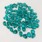 Wholesale spinel gems Synthetic YAG paraiba gemstone pear cut gemstones