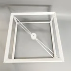 Lamp Cover Vintage Pendant Lights Metal Iron Lampshade Guard Metal Febriacation For Kitchen Garden Lamp Cover