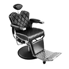 Factory Price Portable Salon Furniture Barber Shop Black Hairdressing Barber Chair