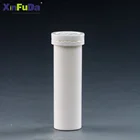 白プラスチックチューブキャンディホワイトプラスチックチューブ不正開封防止キャップ発泡マルチビタミンボトル