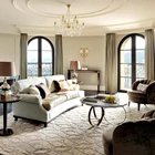 Custom Fireproof Household Hand Tufted Silk Carpet