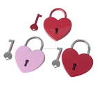Ivoduff padlock OEM Love Heart Shape Lock Luggage Padlock