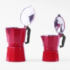 Amazon Promotion Good Price Portable Espresso Aluminum Coffee Maker Moka Pot