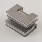 1 Year Warranty Laser Welding New Product 4.5mm 90 Degree Glass To Glass Shower Door Sand Light Hinge