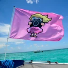 3x5 digital printing flag custom knitted polyester decorative boat flag