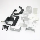 Custom Black Wall Mounting Sheet Metal Corner Angle aluminum l bracket