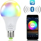 New product 4.5W LED Bulb Speaker color changing RGB Smart Music Bulb E27 Remote Control Voice Control